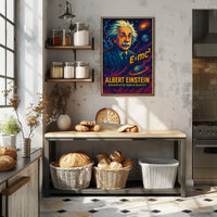 Albert Einstein Theory Of Relativity Poster