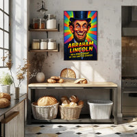 Abraham Lincoln 16th President Poster Wall Art Print Decor PosterGoat