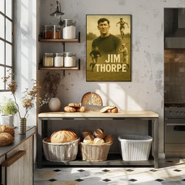 Jim Thorpe Athletic Legend Poster