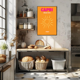 Capri Dolce Vita Travel Poster PosterGoat