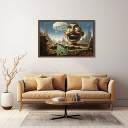 Surreal Whimsical Apocalyptic Scene Abstract or Artistic Poster