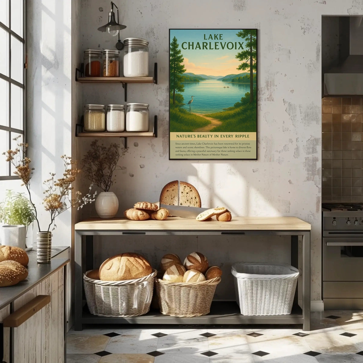 Lake Charlevoix NatureS Beauty Poster