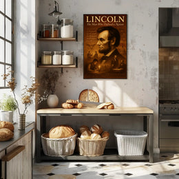 Abraham Lincoln The Man Who Defined a Nation Poster PosterGoat