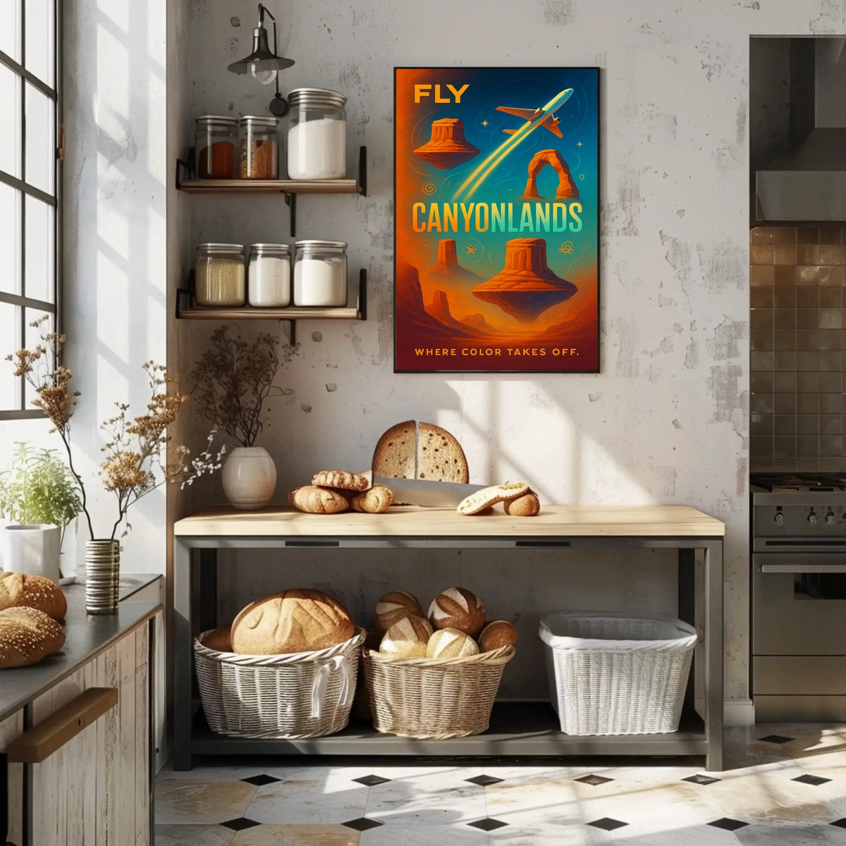 Fly Canyonlands Poster