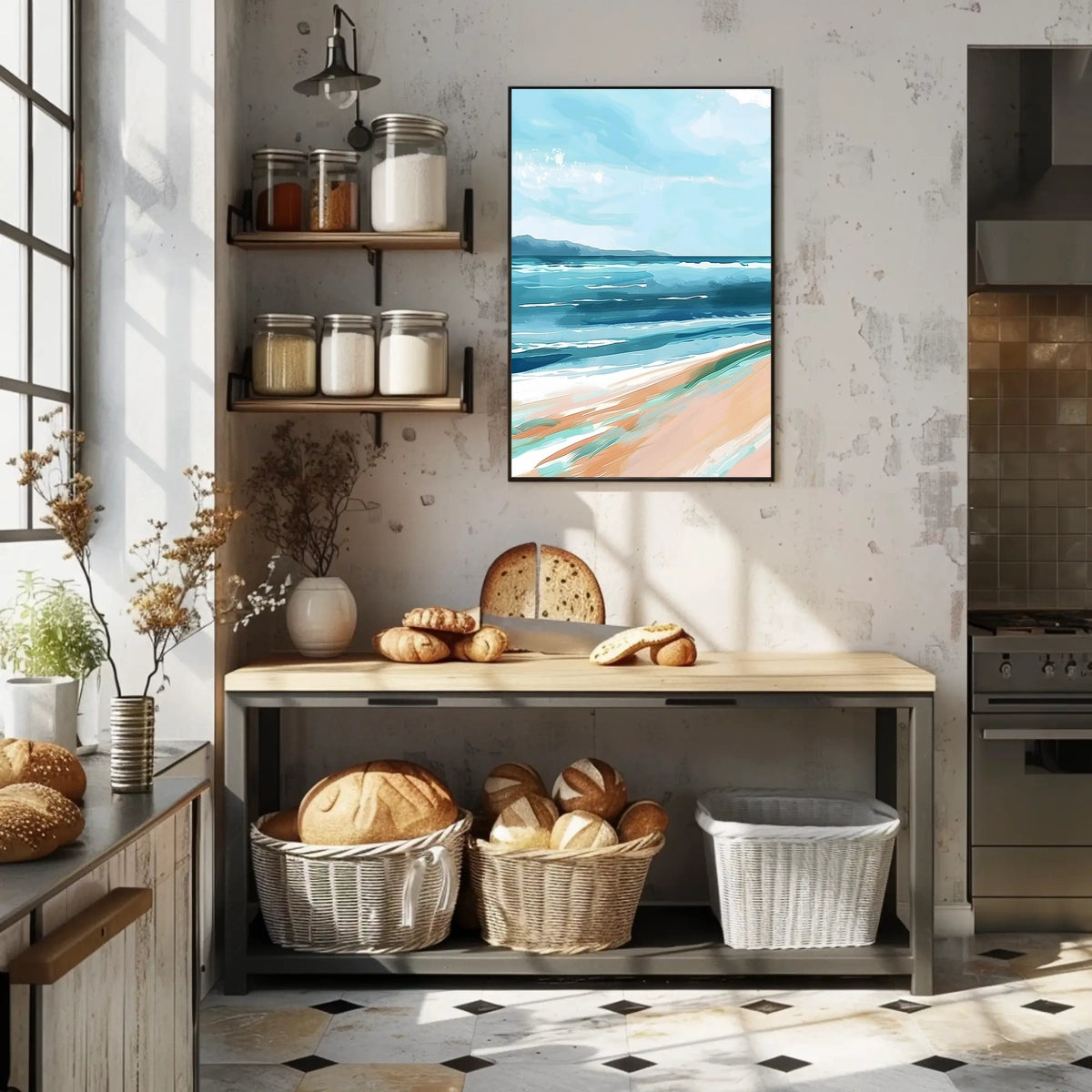 Tranquil Seaside Poster
