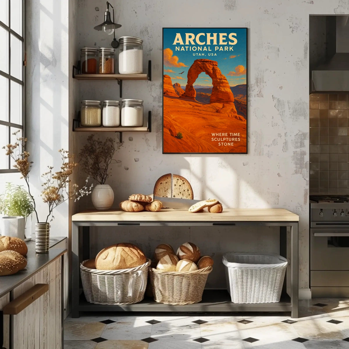 Arches National Park Poster Timeless Stone Sculpts Nature