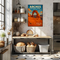 Arches National Park Poster Timeless Stone Sculpts Nature