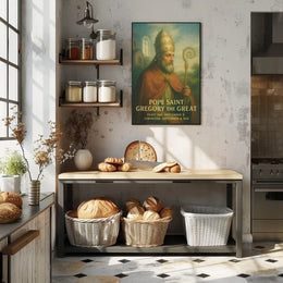 Pope Saint Gregory The Great Poster