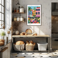 Vibrant Flower Market Poster PosterGoat
