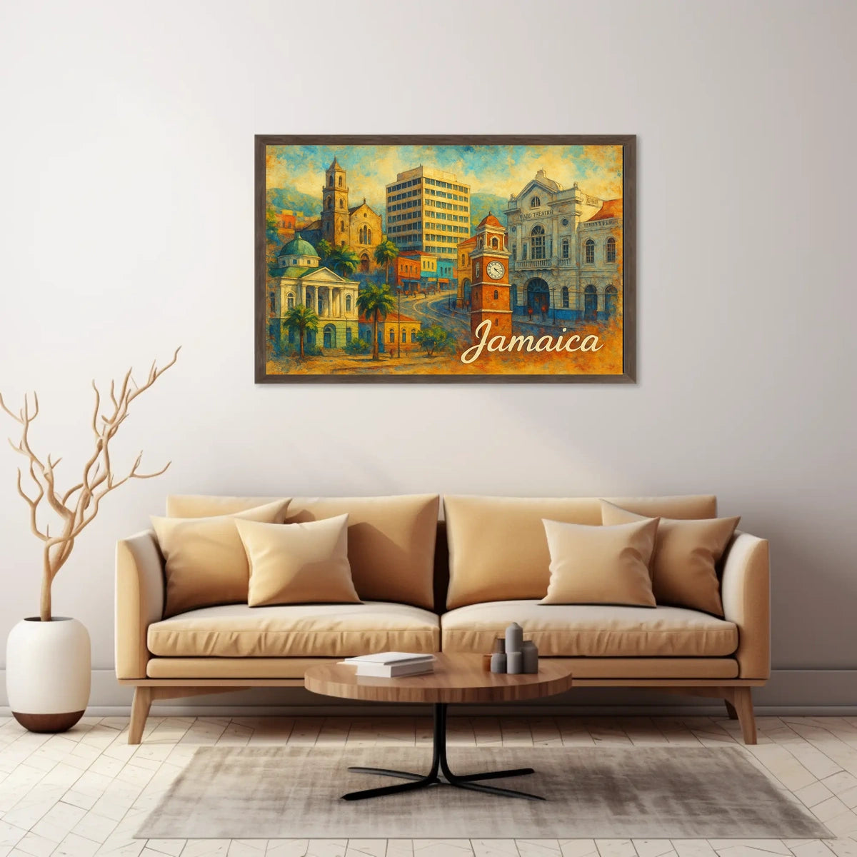 Vibrant Jamaica Poster