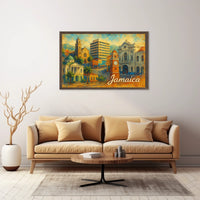 Vibrant Jamaica Poster