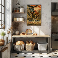 Support Our Boys Buy Liberty Bonds Poster