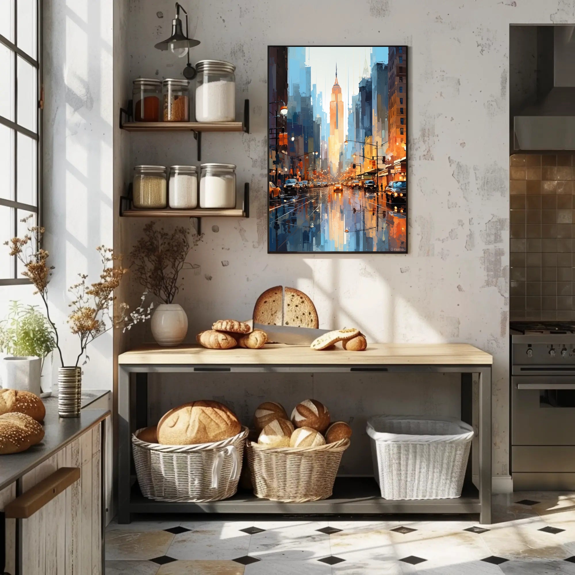 Urban Reflections Poster PosterGoat