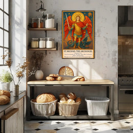 St. Michael the Archangel Poster PosterGoat