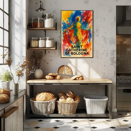 Saint Catherine Of Bologna Poster