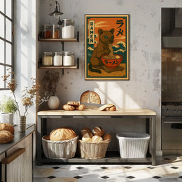 Ramen Cat Adventure Poster