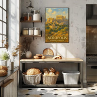 Acropolis of Athens Poster