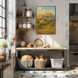 Acropolis of Athens Poster