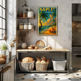Naples, Florida Tropical Paradise Poster