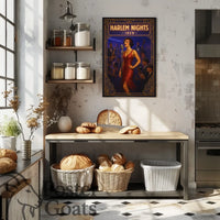 Harlem Nights Jazz Age Music or Concert Poster
