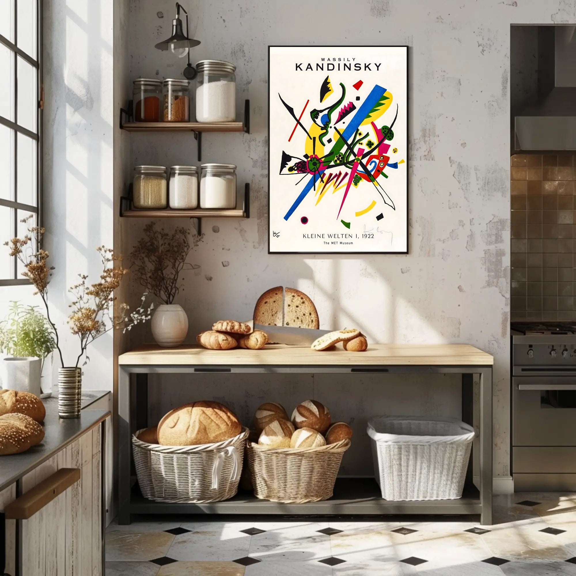 Wassily Kandinsky Kleine Welten I Poster