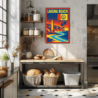 Laguna Beach Scenic Poster PosterGoat