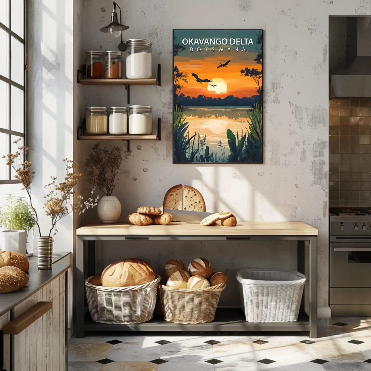 Okavango Delta Botswana Poster