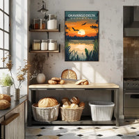 Okavango Delta Botswana Poster