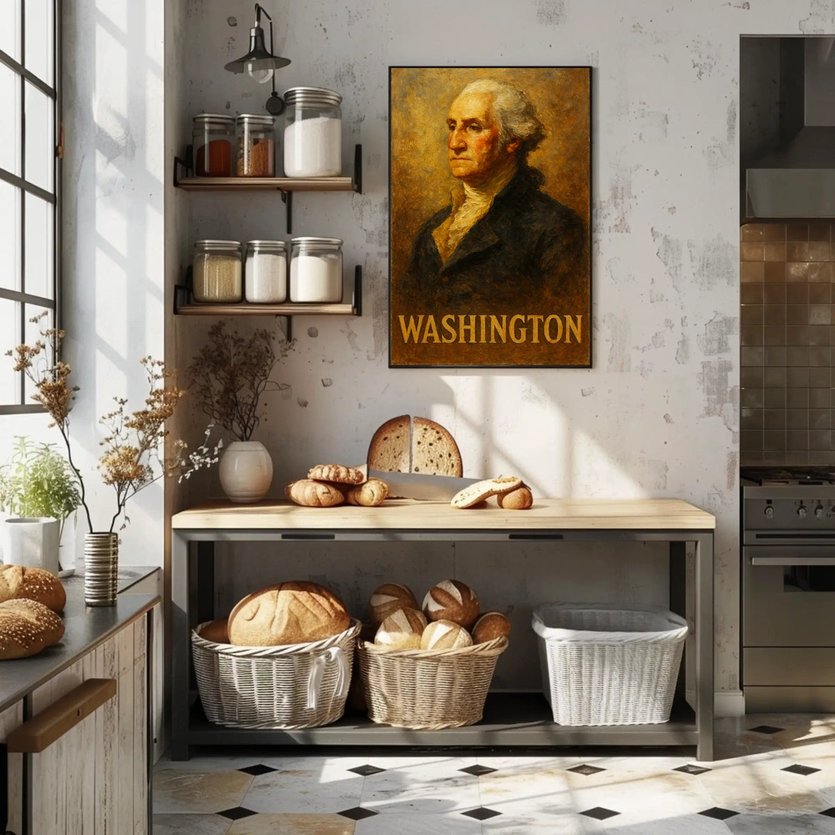 George Washington 1St President Poster