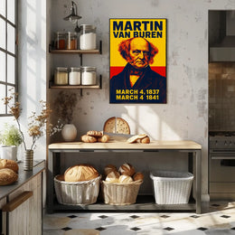 Martin Van Buren 8Th President Poster