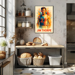 Jim Thorpe Athletic Legend Poster