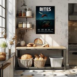 Bites Fear Has Two Sides Poster PosterGoat