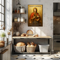 Saint Casimir Poster PosterGoat