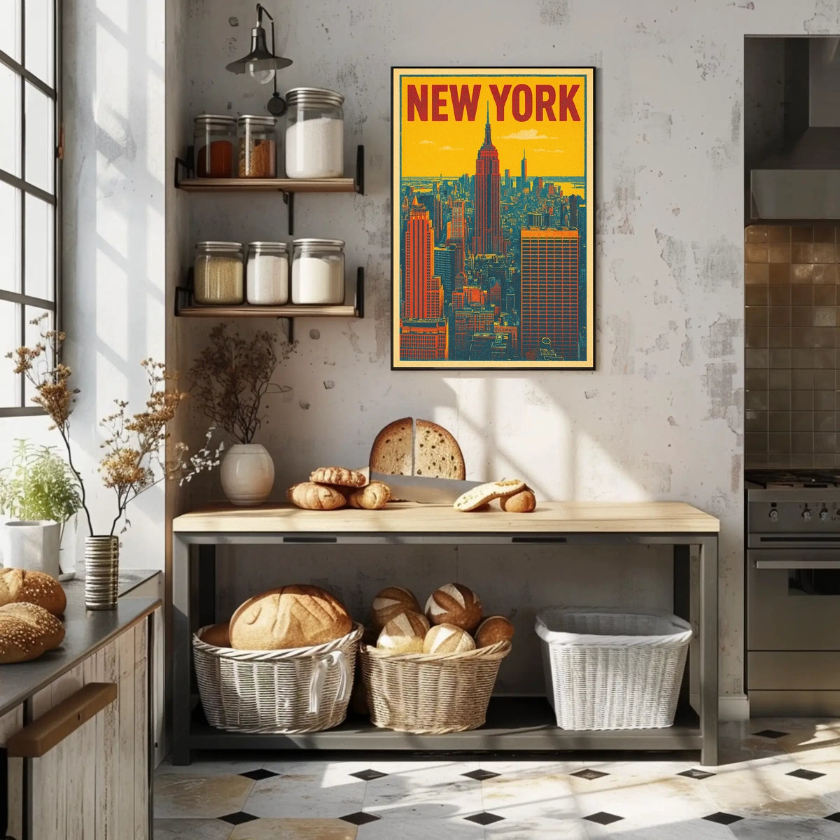 New York Skyline Poster