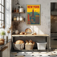New York Skyline Poster