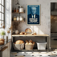 Donald Trump 47th President Poster