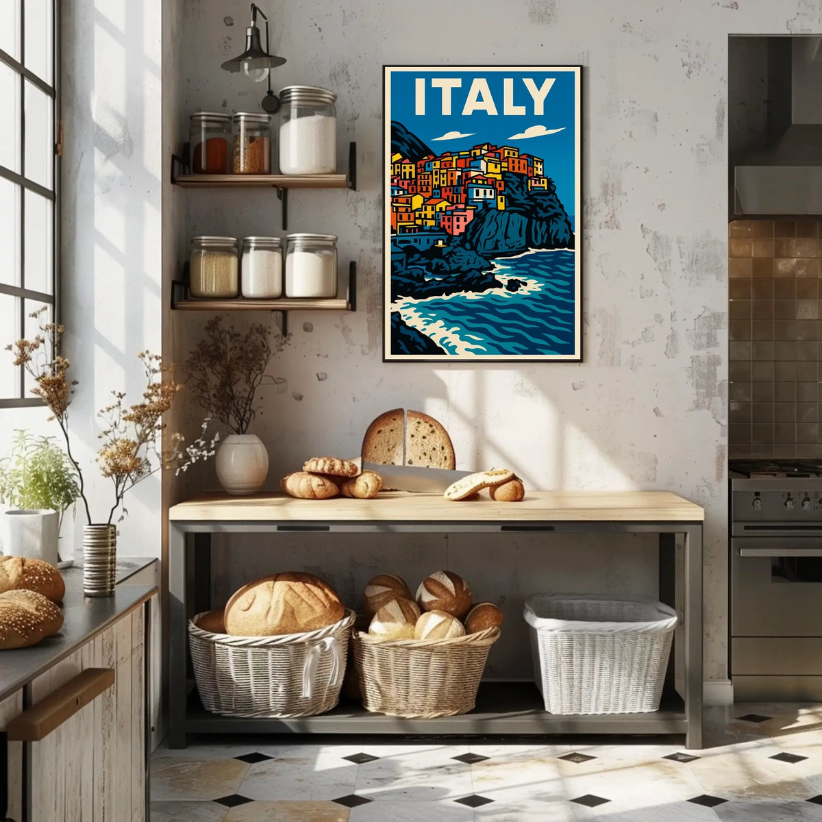 Vibrant Italy Poster
