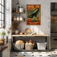 MiG-19 North Vietnams Sky Guardian Poster