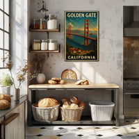 Golden Gate Bridge California Poster
