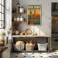 New York City Skyline Poster