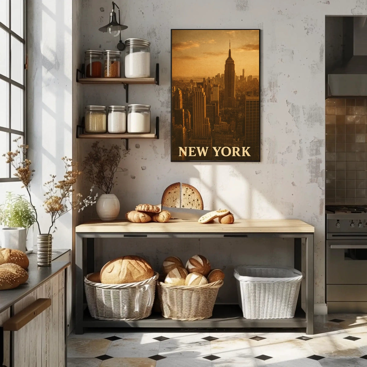 New York Skyline Poster