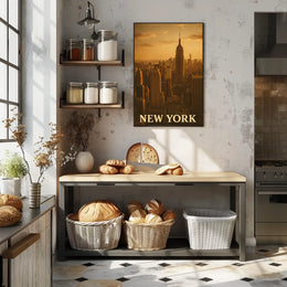 New York Skyline Poster