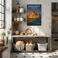 Budapest A City of Lights and History Poster