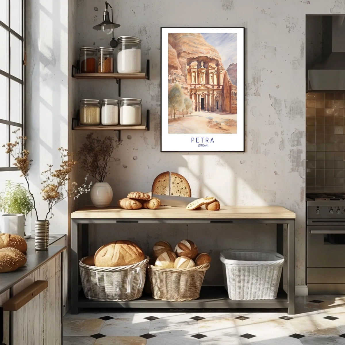 Petra Jordan Poster