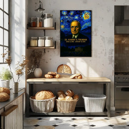 Harry S. Truman 33rd President of the United States Presidential Masterpiece Series Poster