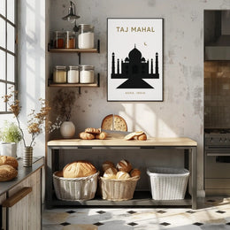 Taj Mahal Agra, India Poster PosterGoat