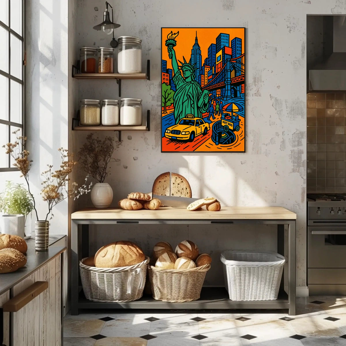 Iconic New York Poster