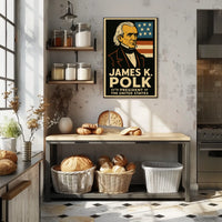 James K. Polk 11th President Poster