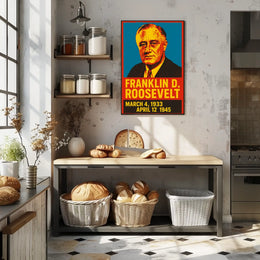 Franklin D. Roosevelt Presidential Poster