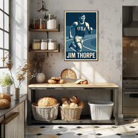 Jim Thorpe Athletic Legend Poster